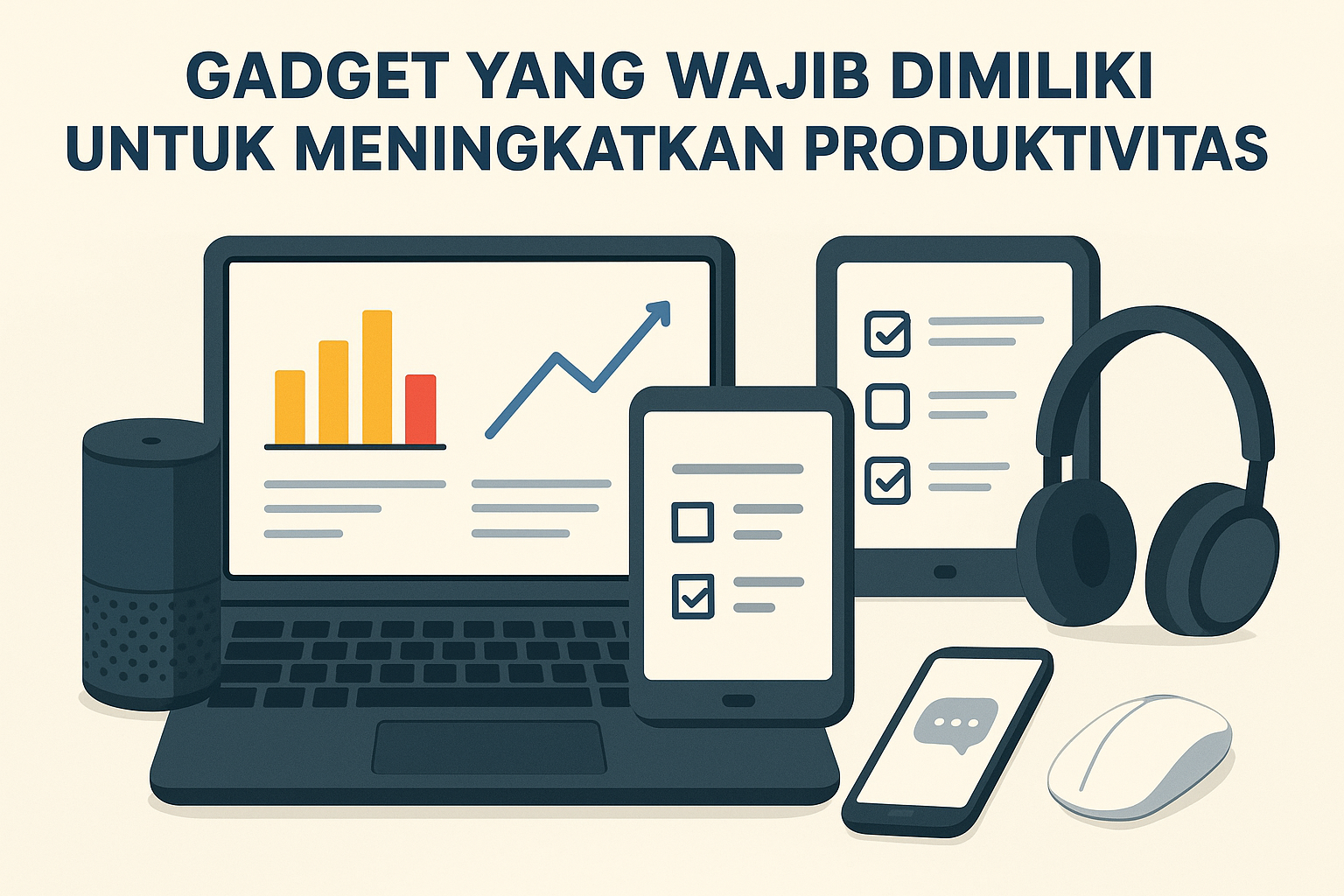Gadget yang Wajib Dimiliki untuk Meningkatkan Produktivitas